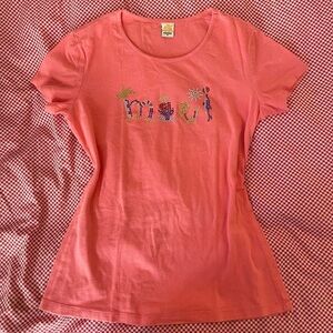 VTG Y2K Maui Rhinestone Baby Tee